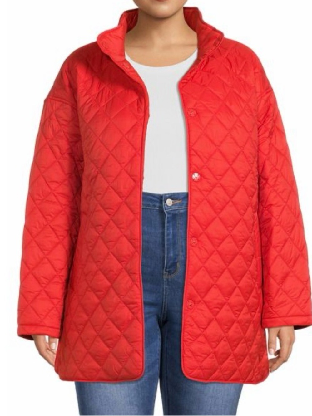 Time and Tru Quilted Winter Jacket - NWT